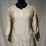 Muslin Co-ord Set - Peach Beige