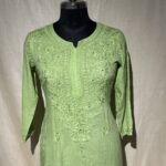 Modaal Plazo Set - Parrot Green